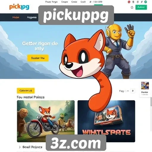 Funcionalidades inovadoras do site pickuppg